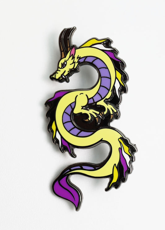 Pride Dragon: Nonbinary