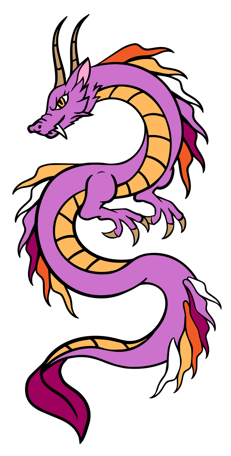 Pride Dragon: Lesbian