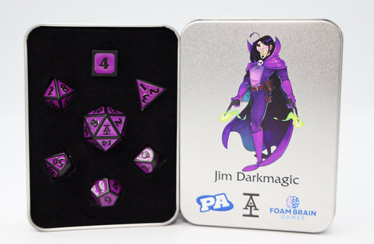 Jim Darkmagic (Acquisitions Inc. PAX West 2023 Character Dice)