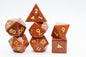 Red Goldstone - Gemstone Engraved with Gold