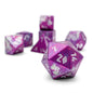 Norse Foundry 7 Die Aluminum Wonderous Dice Set: Faerie Fire