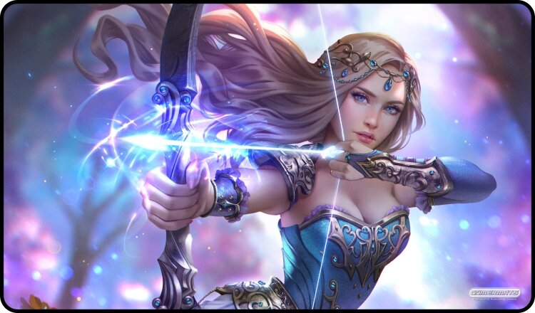 Gamermats Playmat - Female Archer