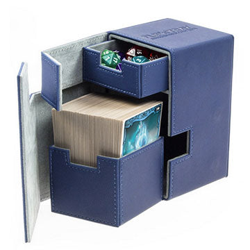 Ultimate Guard Flip N Tray Deck Box - Blue (100+)
