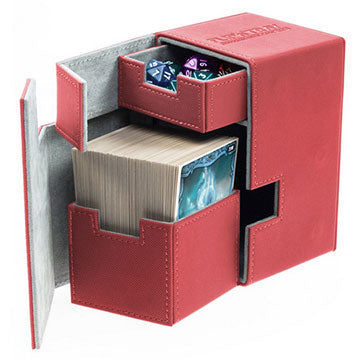 Ultimate Guard Flip N Tray Deck Box - Red (100+)