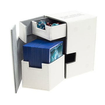 Ultimate Guard Flip N Tray Deck Box - White (100+)