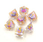 Sharp Edge Moving RPG Dice Set - Foam Brain Logo