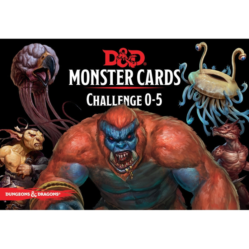 Dungeons & Dragons: 5th Edition - Monster Cards 0-5
