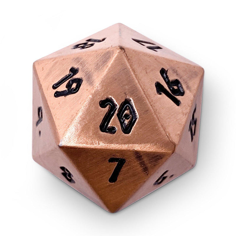 Norse Foundry Countdown Dice: Gnomish Copper Metal 25MM