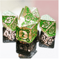 Huge Fluorite Castle Dice Set - 25mm