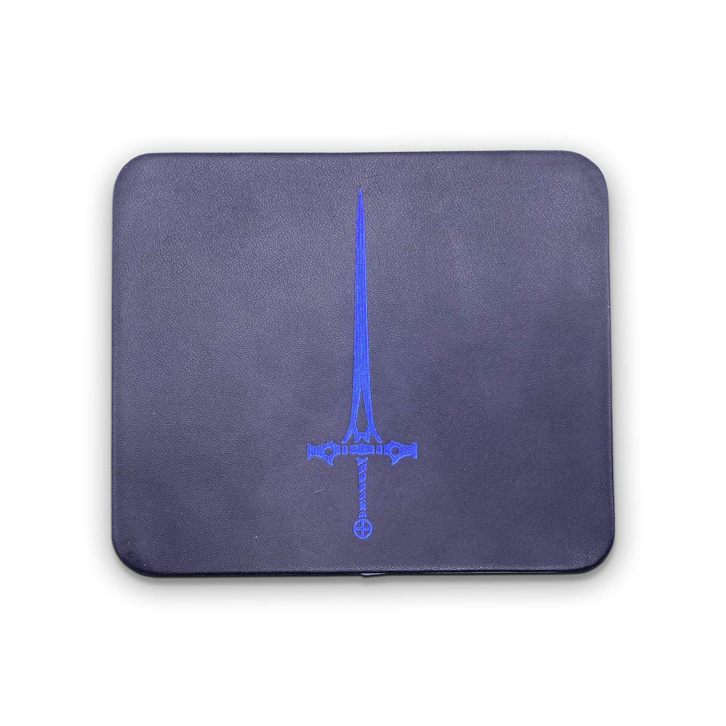Norse Foundry Leatherette Dice Case: Blue Sword
