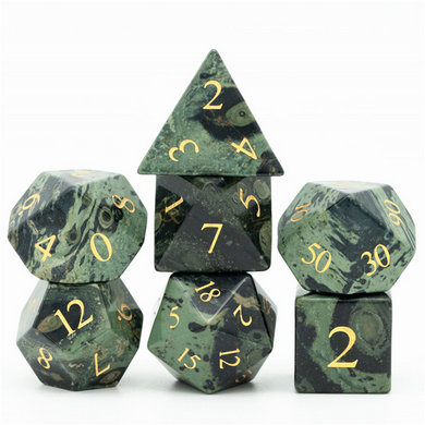 Kambaba Jasper - Engraved with Gold