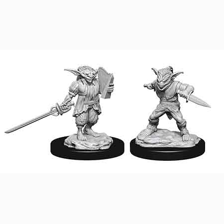 Wizkids Nolzur's Marvelous Miniatures: Male Goblin Rogue & Female Goblin Bard
