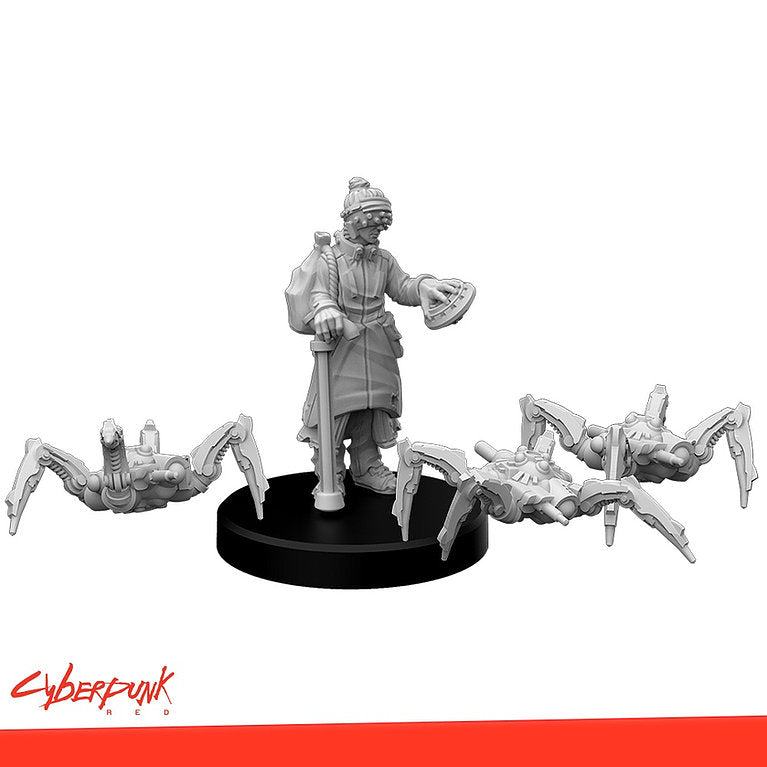 Cyberpunk Red Miniatures - Wall Crawlers