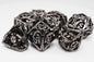 Hollow Hearts: Jeweled Midnight Metal - Metal RPG Dice Set