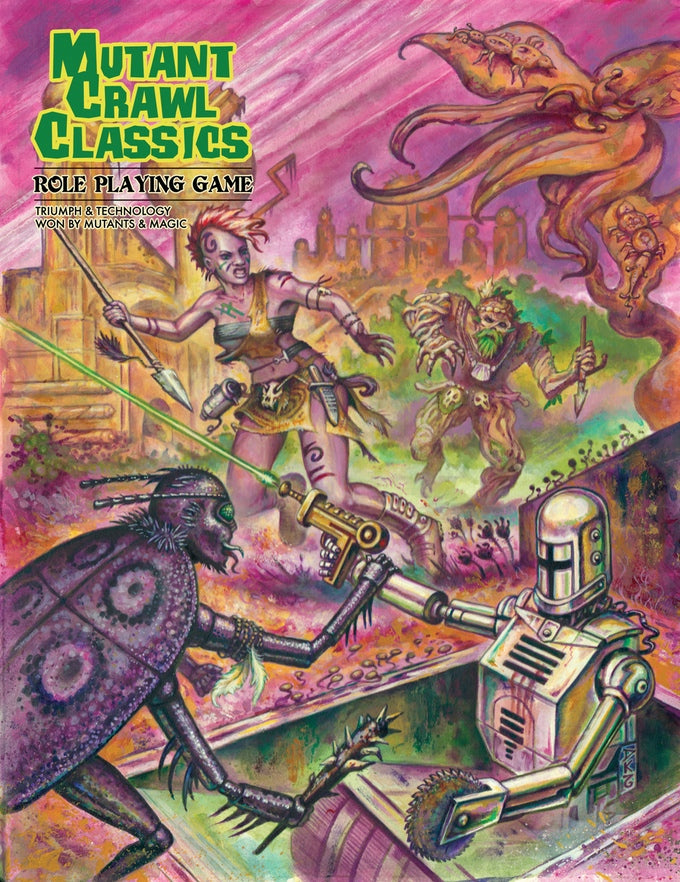 Mutant Crawl Classics Role Playing Game Core Rulebook