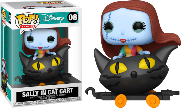 Nightmare Before Christmas Sally in Cat Cart 08 POP! Figurine