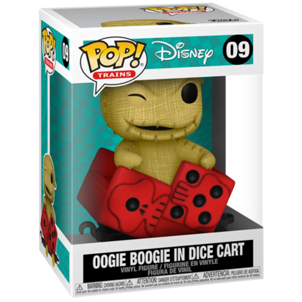 Nightmare Before Christmas Oogie Boogie In Dice Cart 09 POP! Figurine