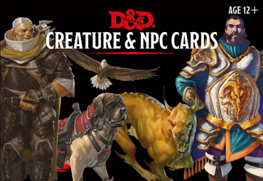 Dungeons & Dragons: 5th Edition - Creature & NPC Cards