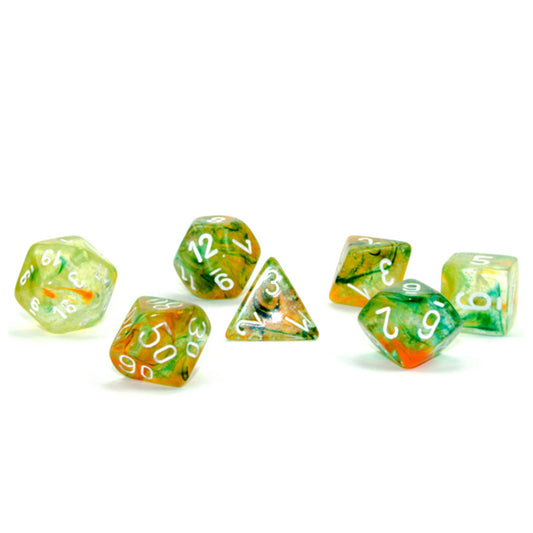 Chessex Nebula: Spring/White 7 Dice Set
