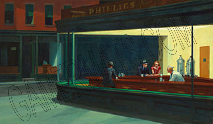 Gamermats Playmat - Nighthawks