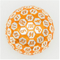 45mm Metal D100 - Orange & Silver