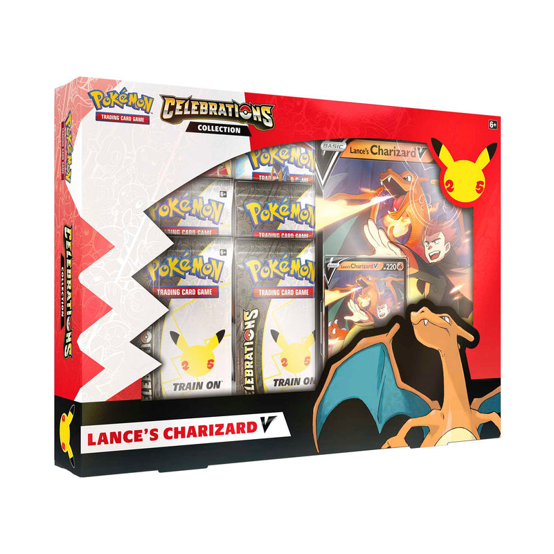 Pokemon Celebrations Lance's Charizard V Collection