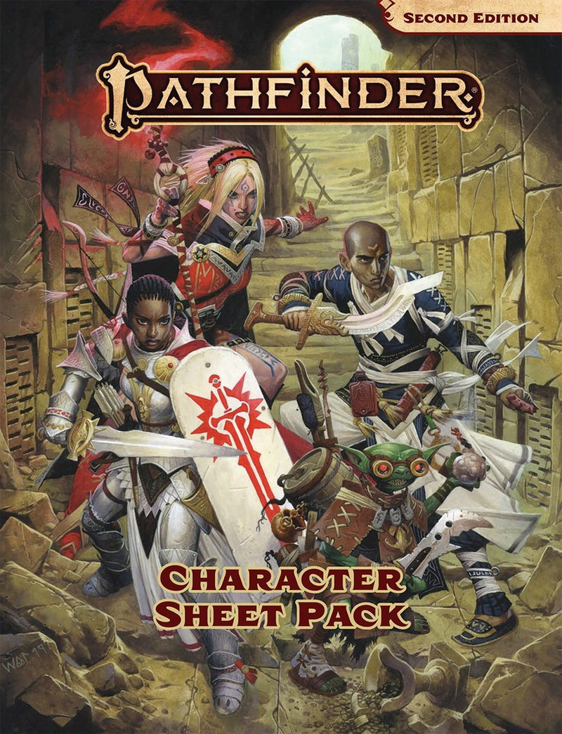 Pathfinder Second Edition - Character Sheet Pack