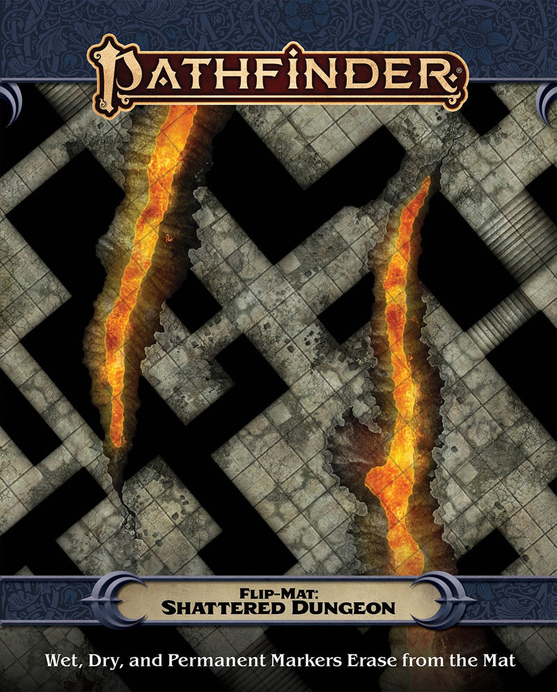 Pathfinder Flip-Mat - Shattered Dungeon