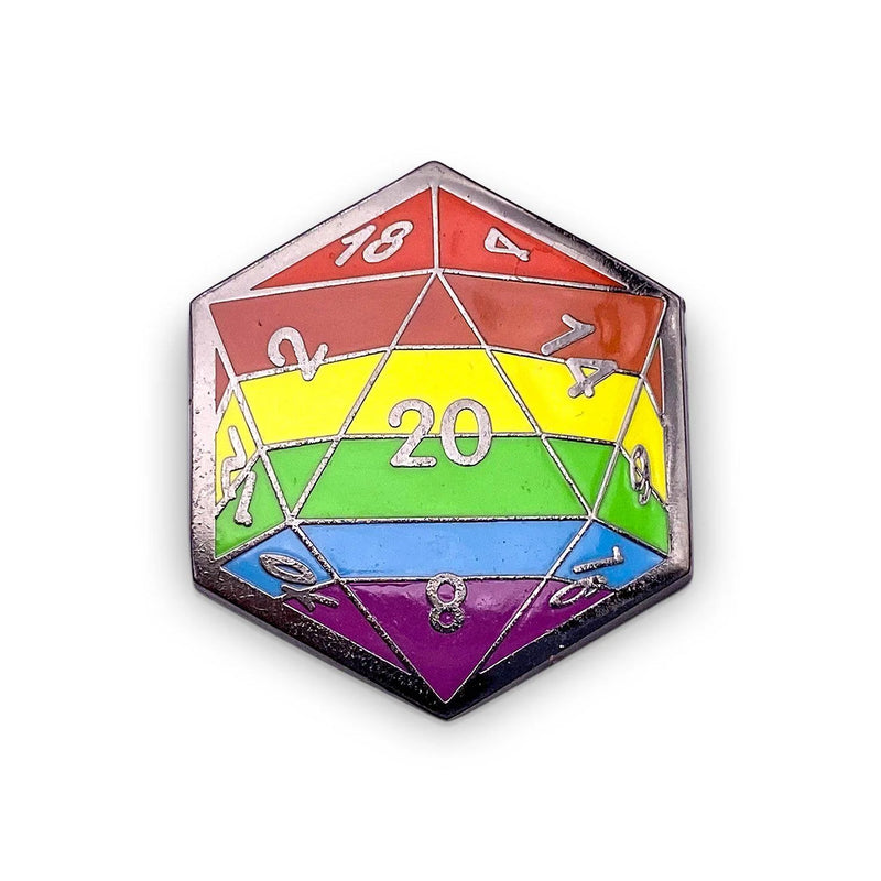 Norse Foundry Pride Flag Pins: Rainbow