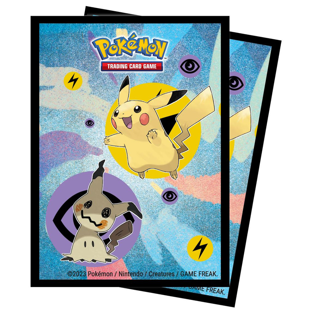 Ultra PRO: Standard 65ct Sleeves - Pokemon (Pikachu & Mimikyu)