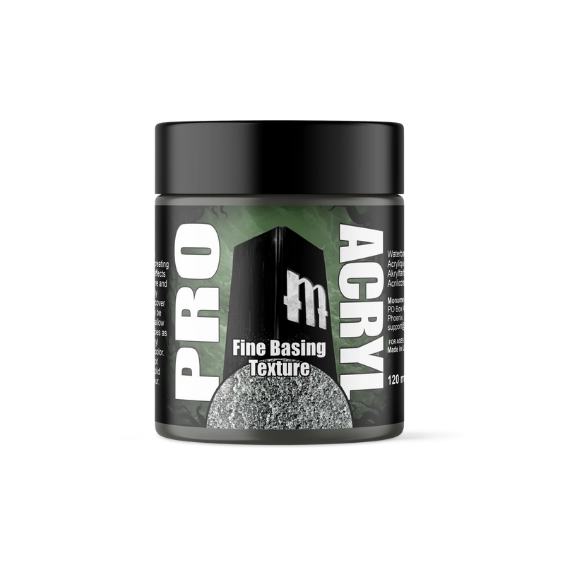 Monument Pro Acryl Basing Textures - Grey Earth Fine 120ml