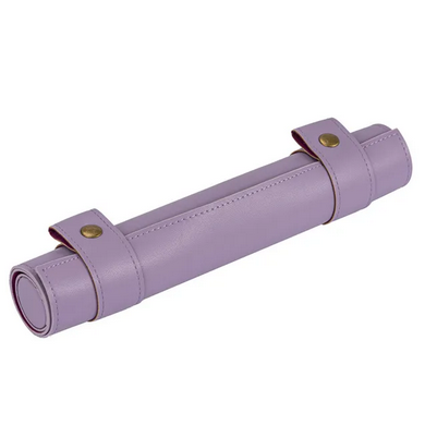 Purple Roll Up Leatherette Dice Mat