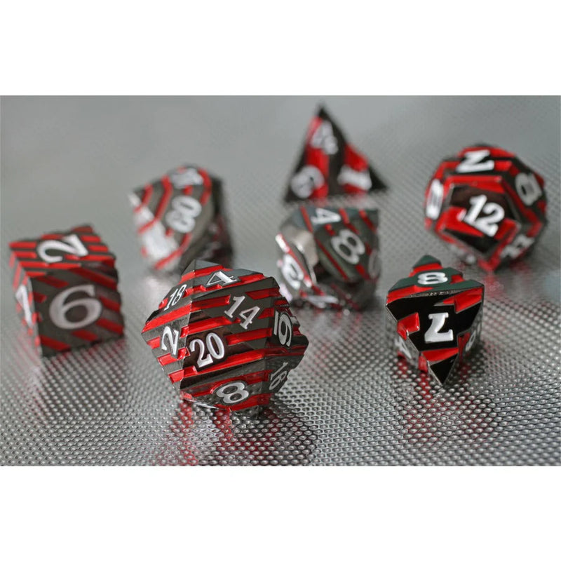 Forged Gaming Rage Forged 7 Piece Metal Dice Set