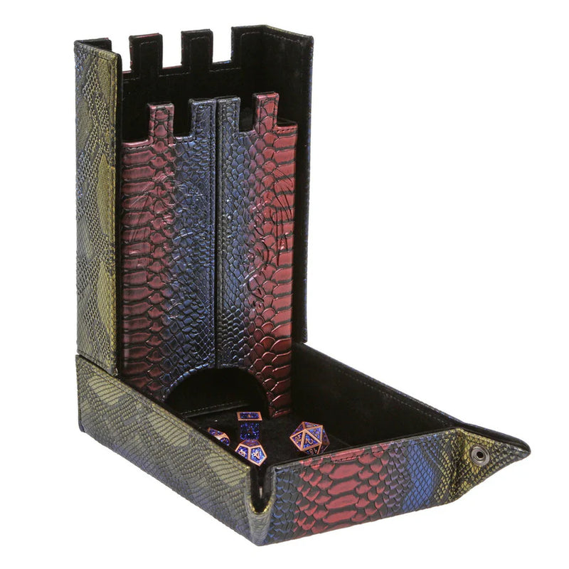 Forged Gaming Draco Castle Dice Tower: Rainbow
