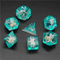 RPG Set: Green Glitter with Starfish and Pearl