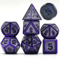 Grape Jelly - Metal RPG Dice Set