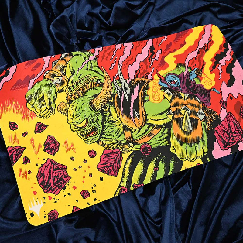 Ultra Pro Secretversary Superdrop Playmat -  Okaun, Eye of Chaos