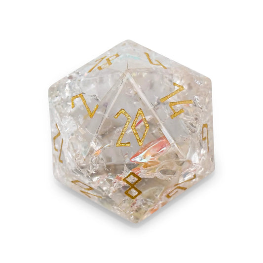 Norse Foundry Boulder Gold: Rainbow Glass