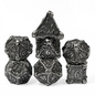 Kraken Jewels: Silver - Metal RPG Dice Set