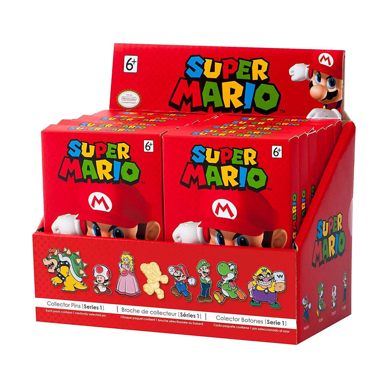 Nintendo Collector Pin Blind Box: Super Mario