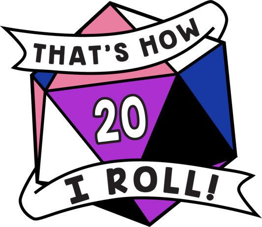 That's How I Roll Pride Pin - Genderfluid