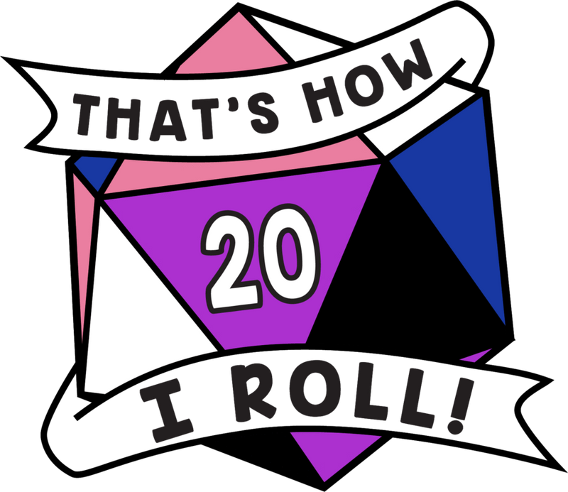 That's How I Roll Pride Pin - Genderfluid