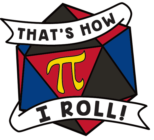 That's How I Roll Pride Pin - Polyamorous