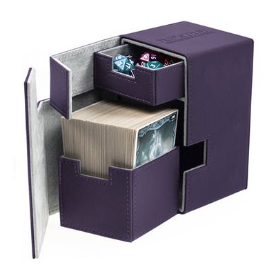 Ultimate Guard Flip N Tray Deck Box - Purple (100+)