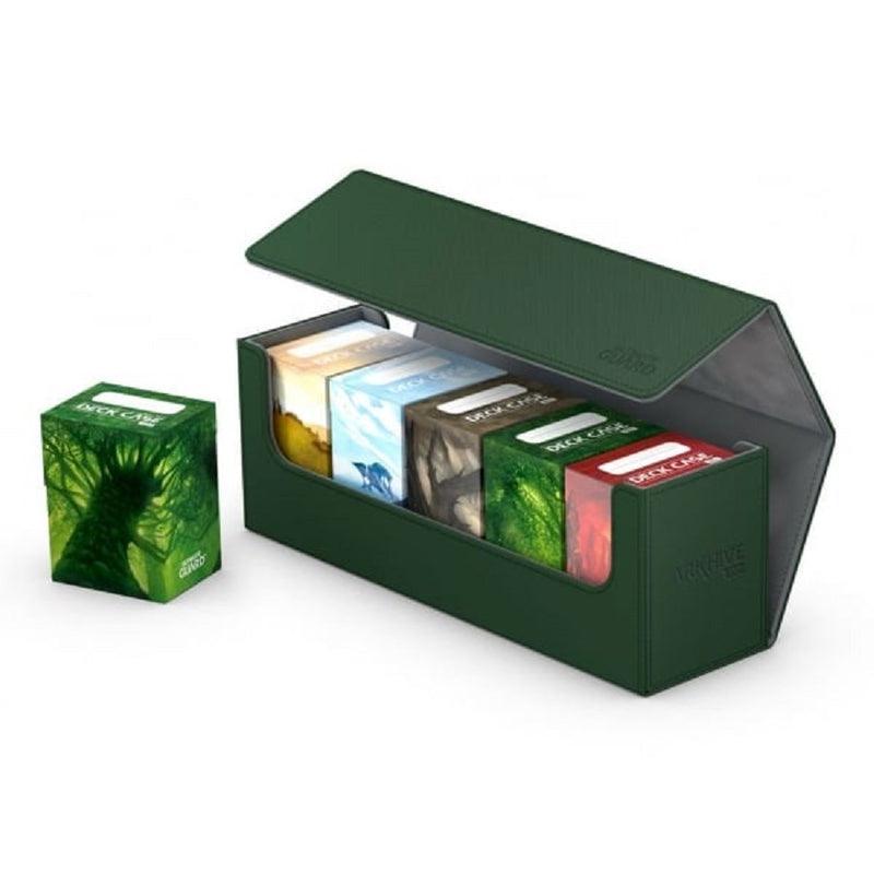 Ultimate Guard Arkhive Deck Box - Green (400+)