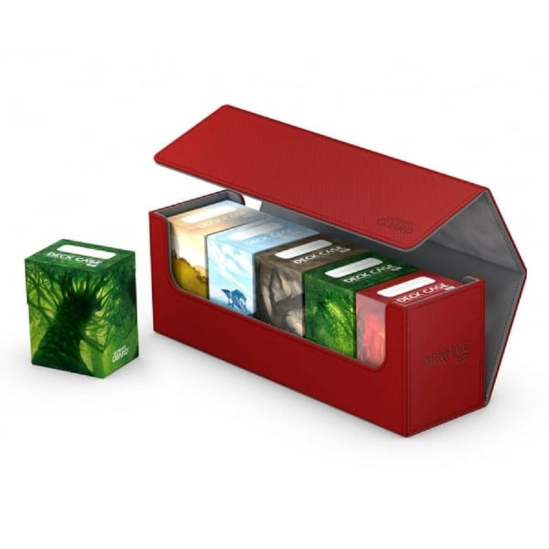 Ultimate Guard Arkhive Deck Box - Red (400+)