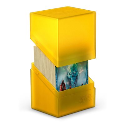 Ultimate Guard Boulder Deck Box - Amber (100+)