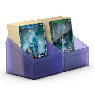 Ultimate Guard Boulder Deck Box - Amethyst (100+)