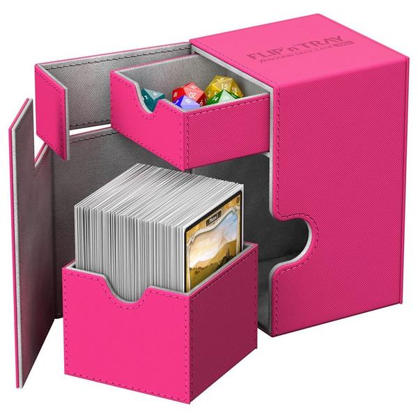 Ultimate Guard Flip N Tray Deck Box - Pink (100+)