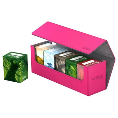 Ultimate Guard Arkhive Deck Box - Pink (400+)